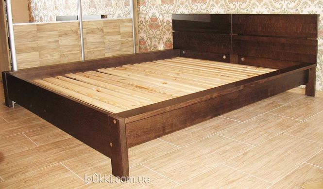 Ліжко з масиву дуба "Колорадо Модерн №1"