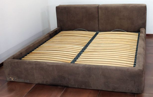 Ліжко м'яким "Тора" з низьким узголів'ям