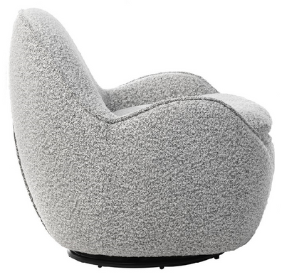 Поворотное кресло "Каллисто" серый