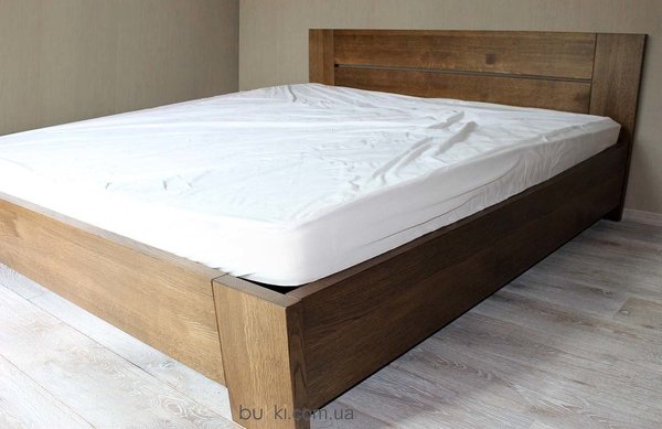 Кровать из массива дуба "Берген Макси"
