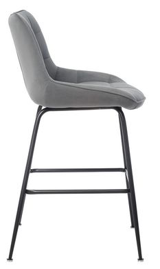Полубарный стул B-140-1 серый