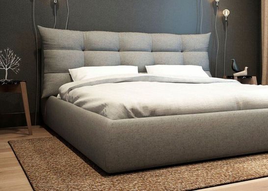 Кровать мягкая "Моника" со съемной подушкой